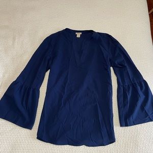 Women’s tunic blouse j crew XS